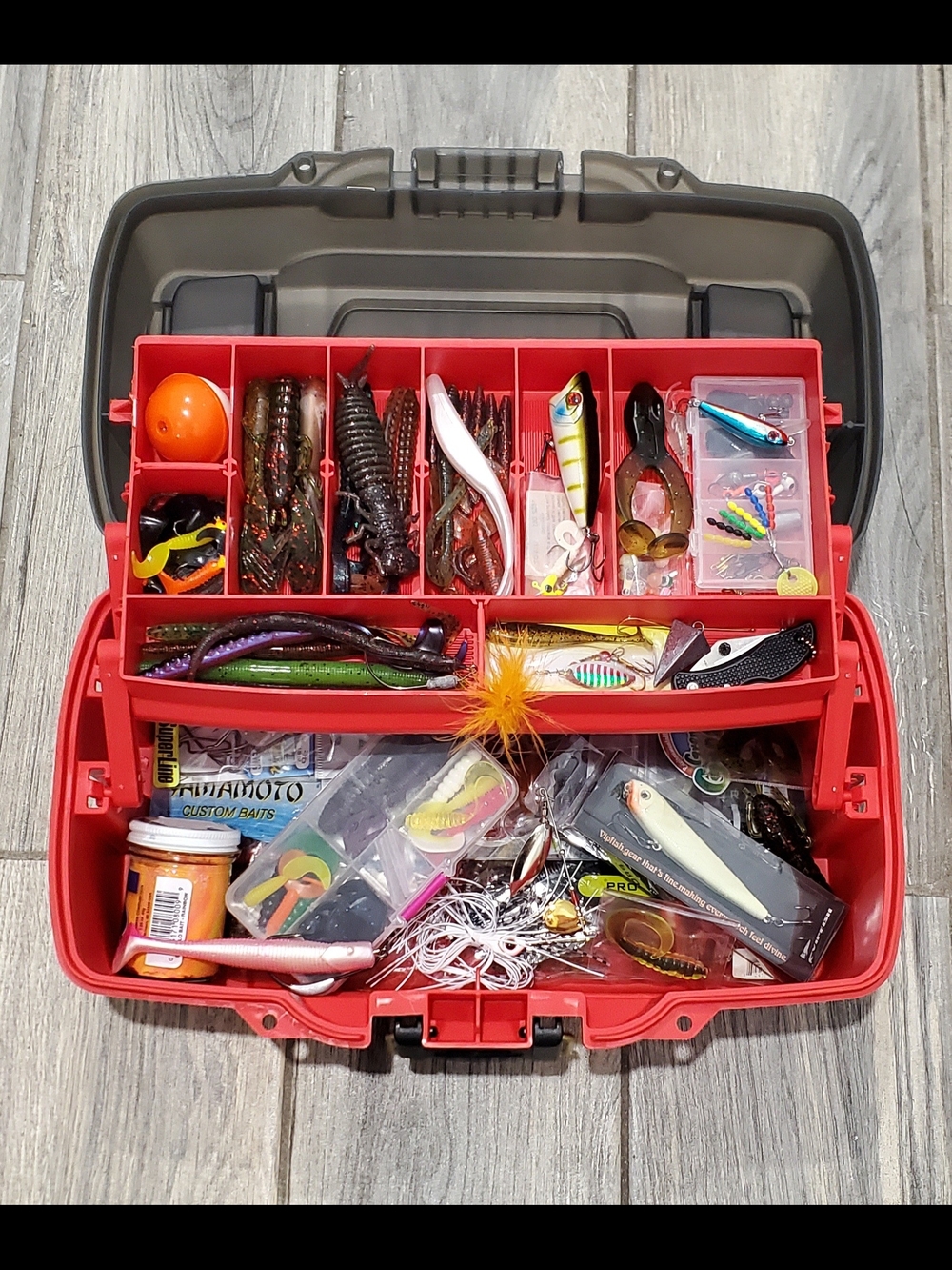 Tackle Box Red